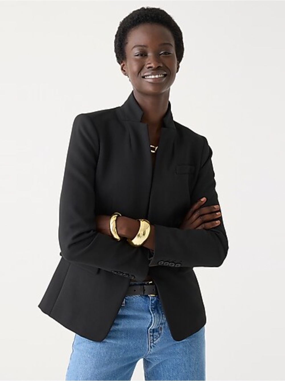 J. Crew - Regent Blazer in Four-season Stretch - Black